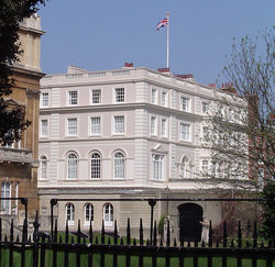 Clarence House, London home of the Duchess of Cornwall